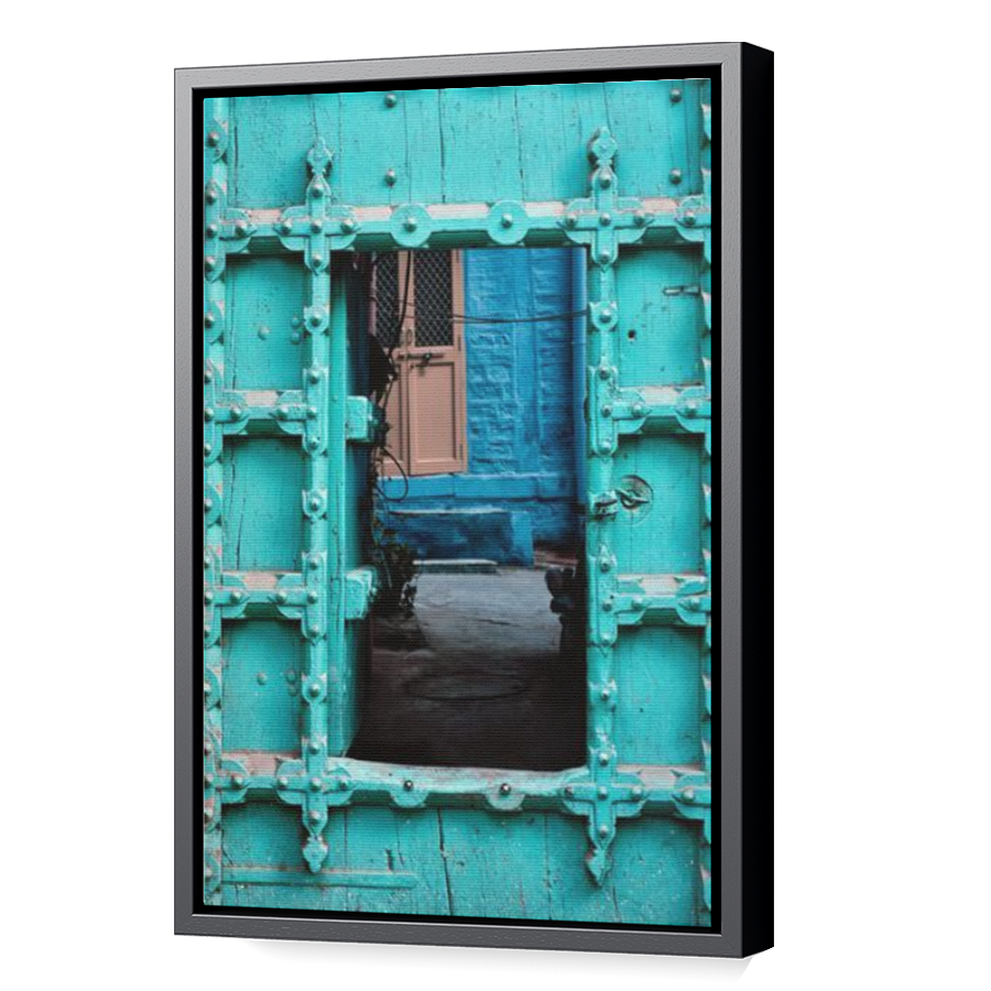 Thumbnail for Canvas - Black Floating Frame