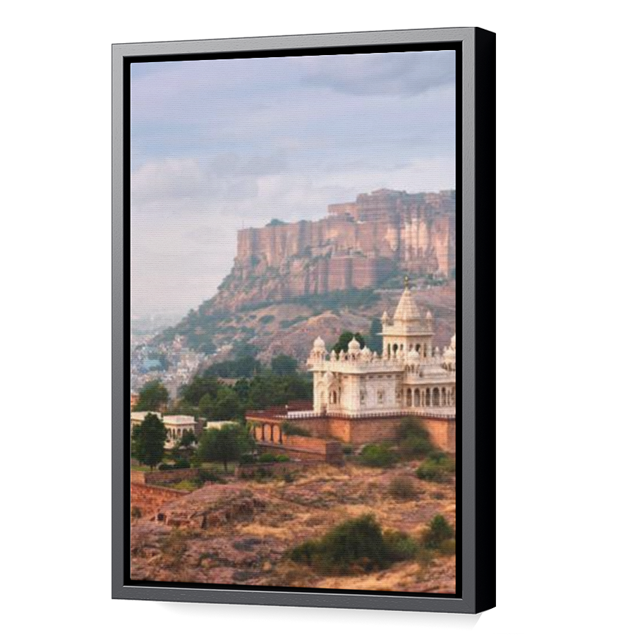 Thumbnail for Canvas - Black Floating Frame