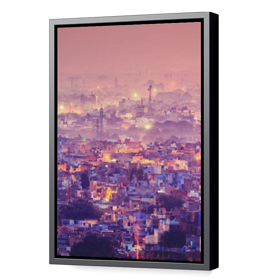Thumbnail for Canvas - Black Floating Frame