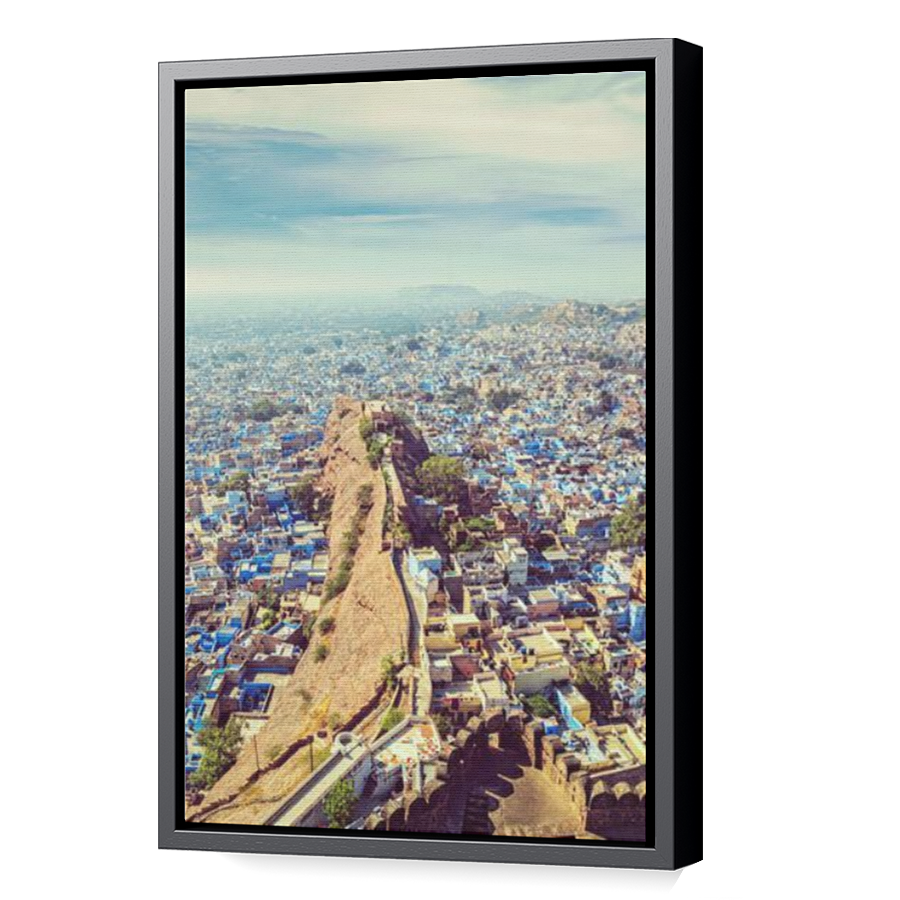 Thumbnail for Canvas - Black Floating Frame