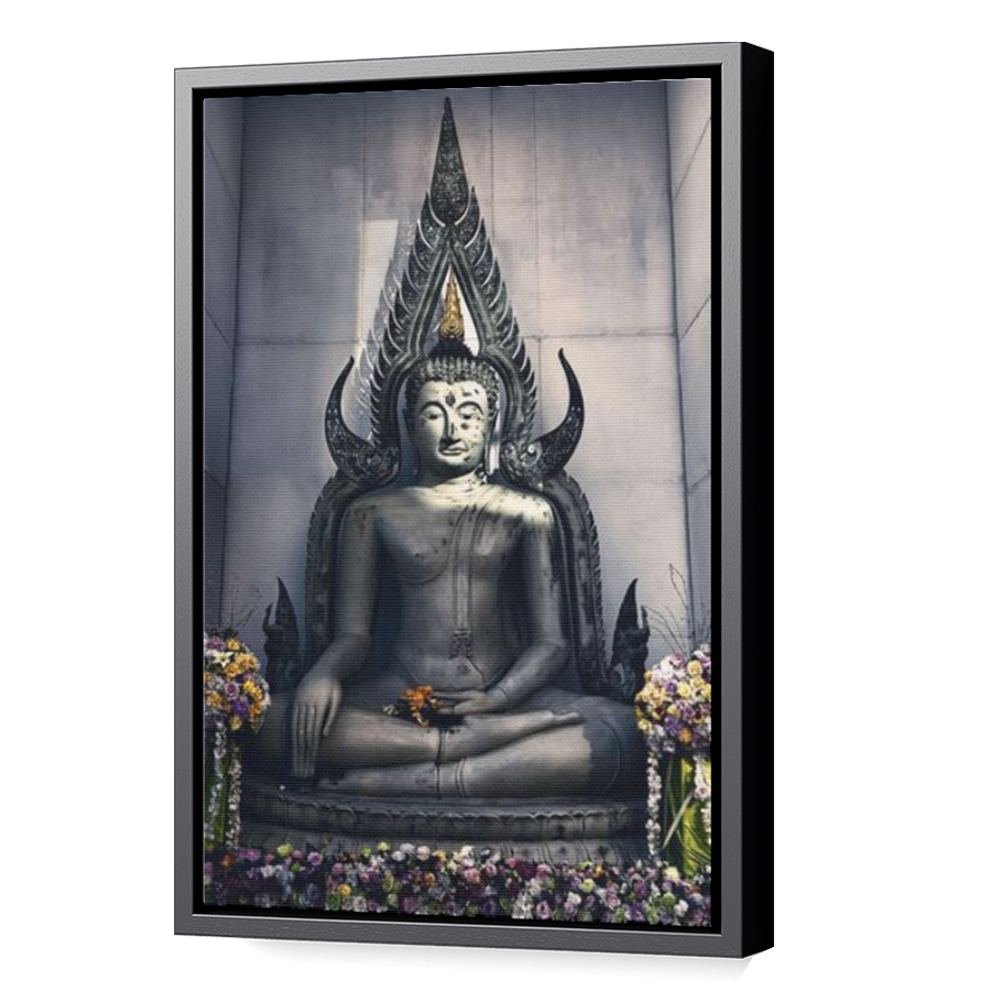 Thumbnail for Canvas - Black Floating Frame