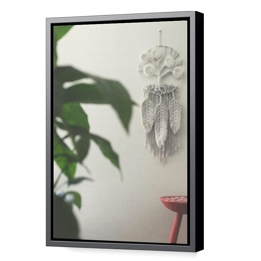 Thumbnail for Canvas - Black Floating Frame