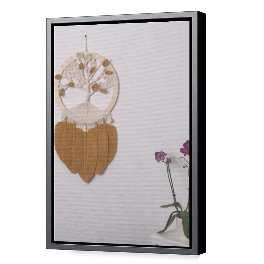 Thumbnail for Canvas - Black Floating Frame