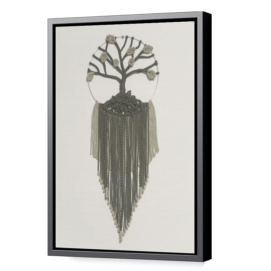 Thumbnail for Canvas - Black Floating Frame