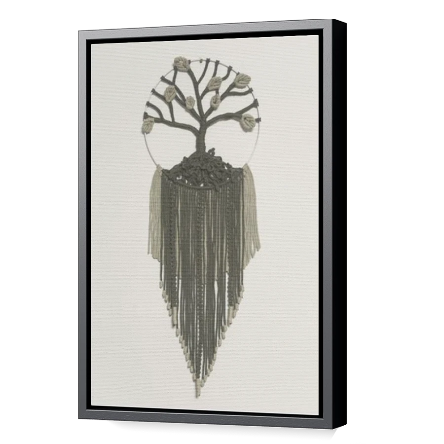 Thumbnail for Canvas - Black Floating Frame