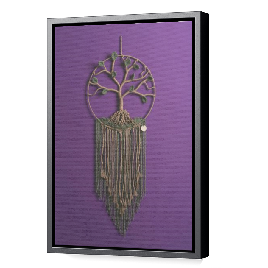 Thumbnail for Canvas - Black Floating Frame