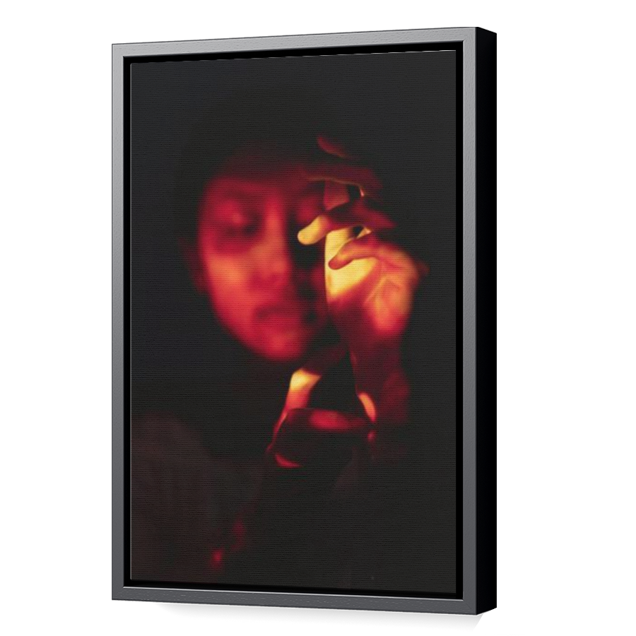 Thumbnail for Canvas - Black Floating Frame