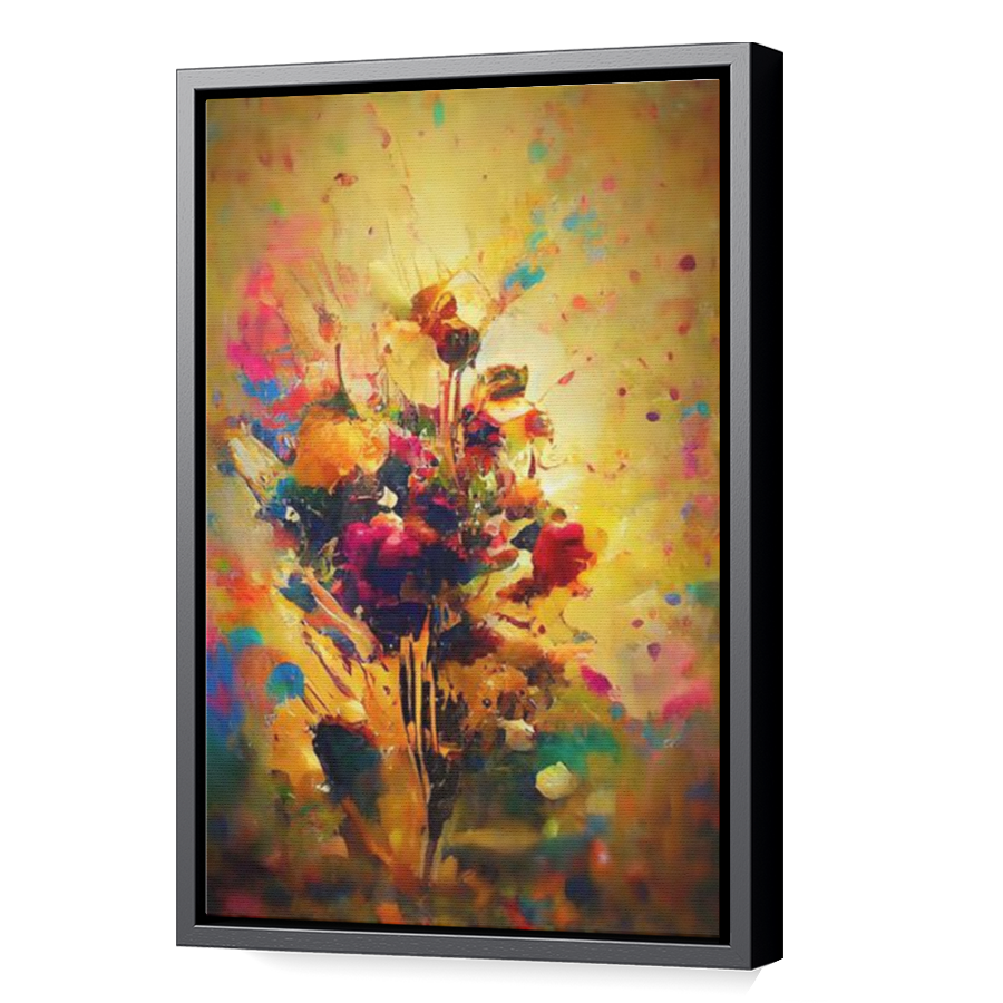 Thumbnail for Canvas - Black Floating Frame