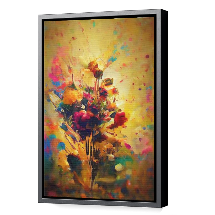 Thumbnail for Canvas - Black Floating Frame