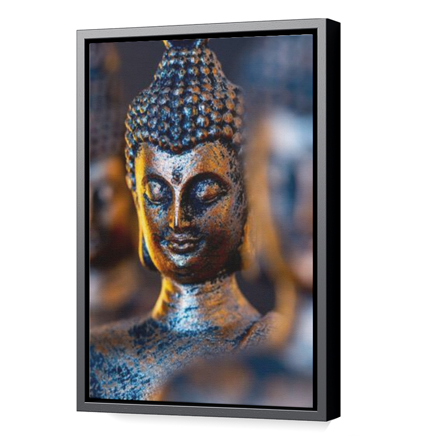 Thumbnail for Canvas - Black Floating Frame
