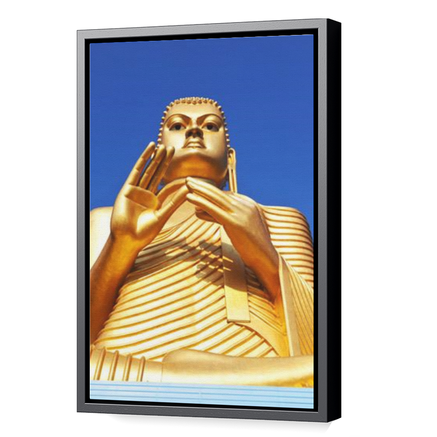 Thumbnail for Canvas - Black Floating Frame
