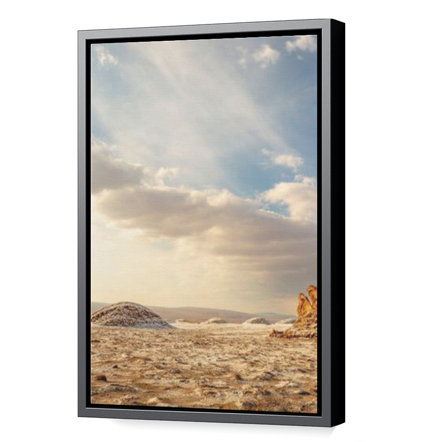 Thumbnail for Canvas - Black Floating Frame