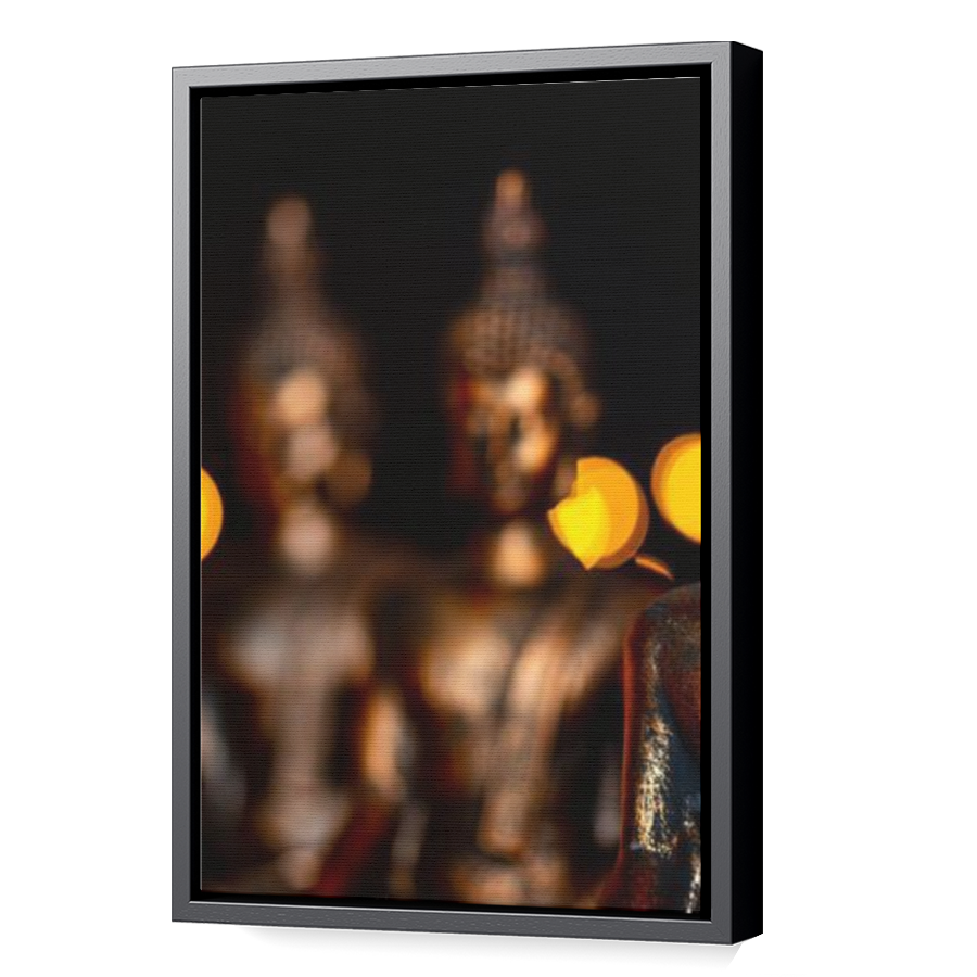 Thumbnail for Canvas - Black Floating Frame