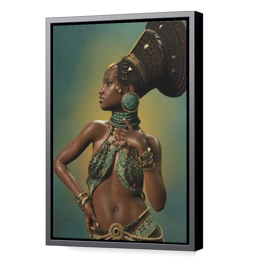 Thumbnail for Canvas - Black Floating Frame