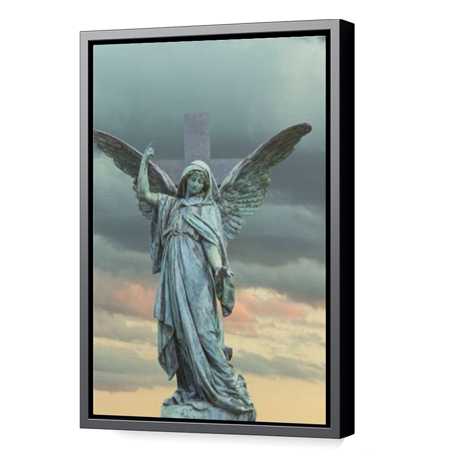 Thumbnail for Canvas - Black Floating Frame