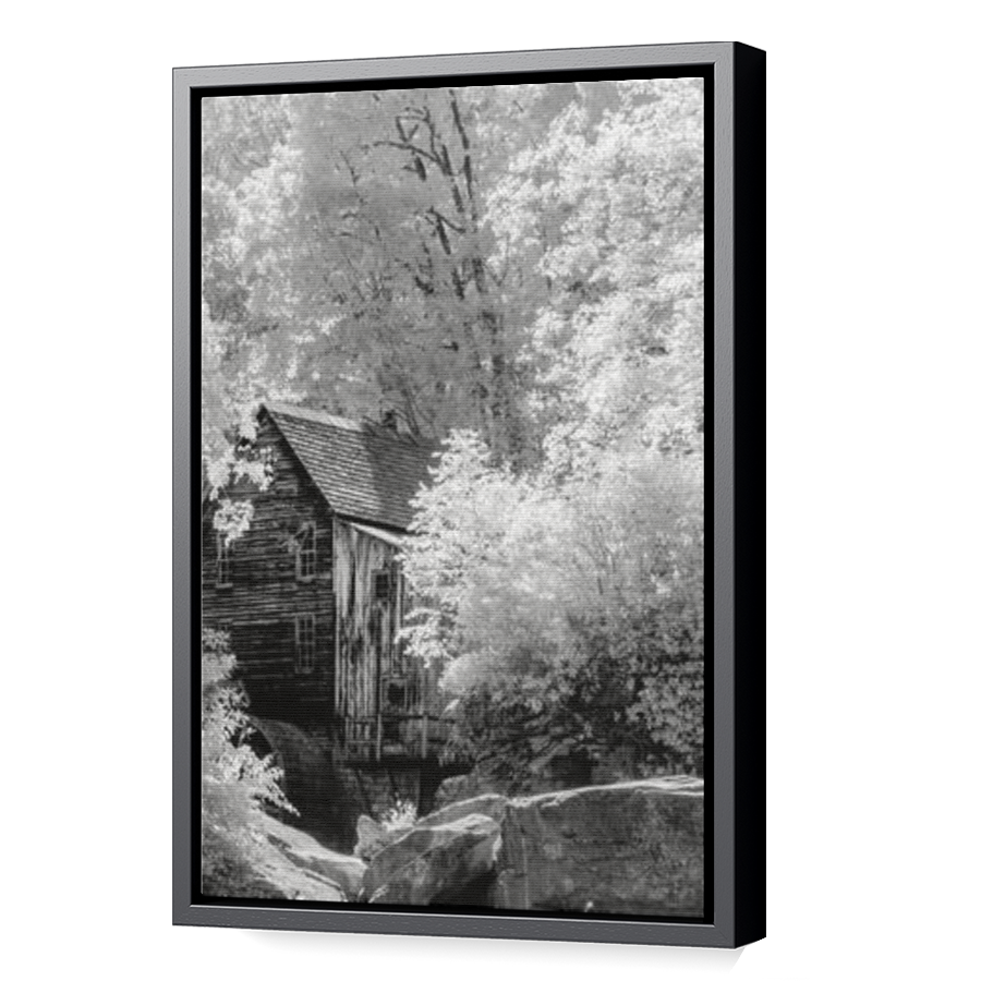 Thumbnail for Canvas - Black Floating Frame