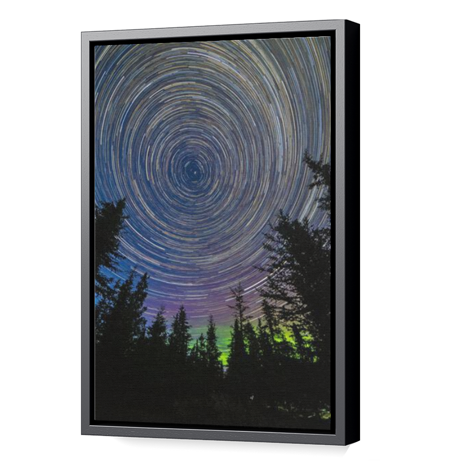 Thumbnail for Canvas - Black Floating Frame
