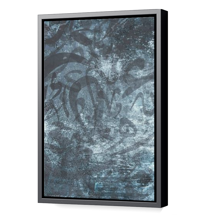 Thumbnail for Canvas - Black Floating Frame