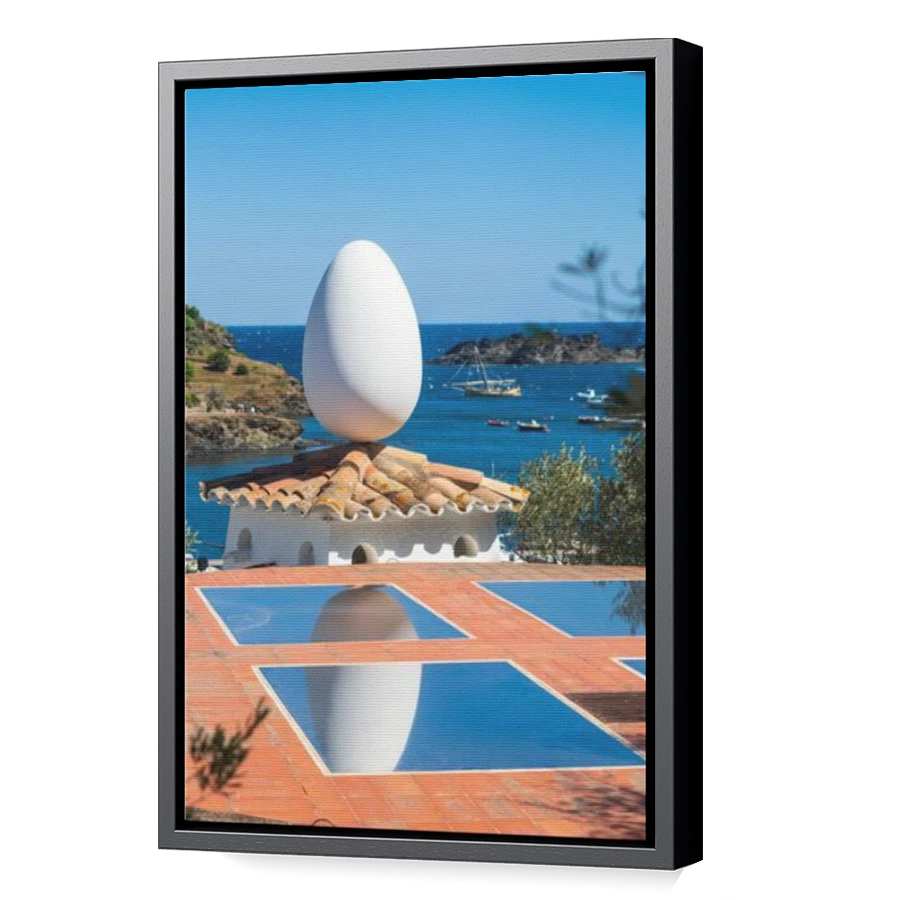 Thumbnail for Canvas - Black Floating Frame