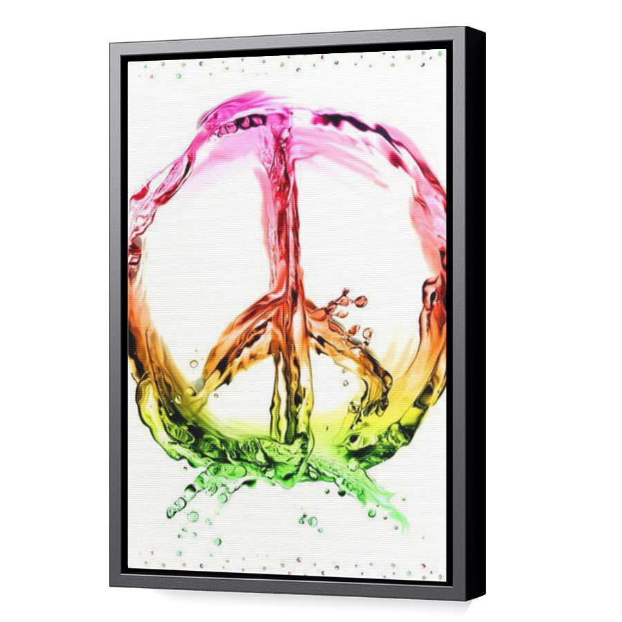 Thumbnail for Canvas - Black Floating Frame
