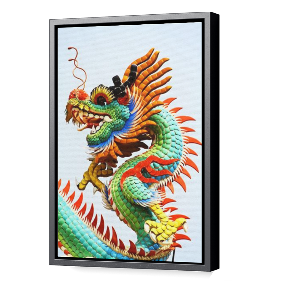Thumbnail for Canvas - Black Floating Frame