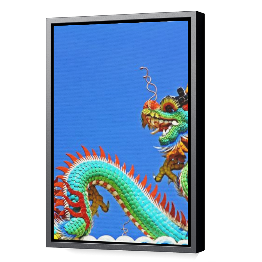Thumbnail for Canvas - Black Floating Frame