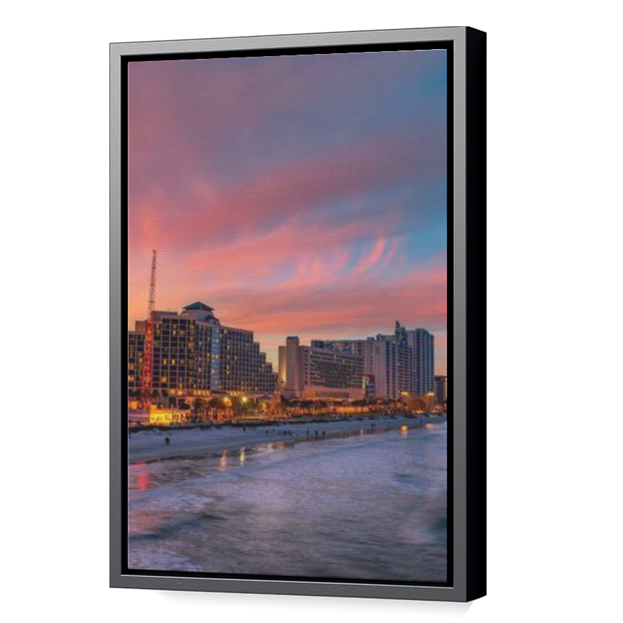 Thumbnail for Canvas - Black Floating Frame