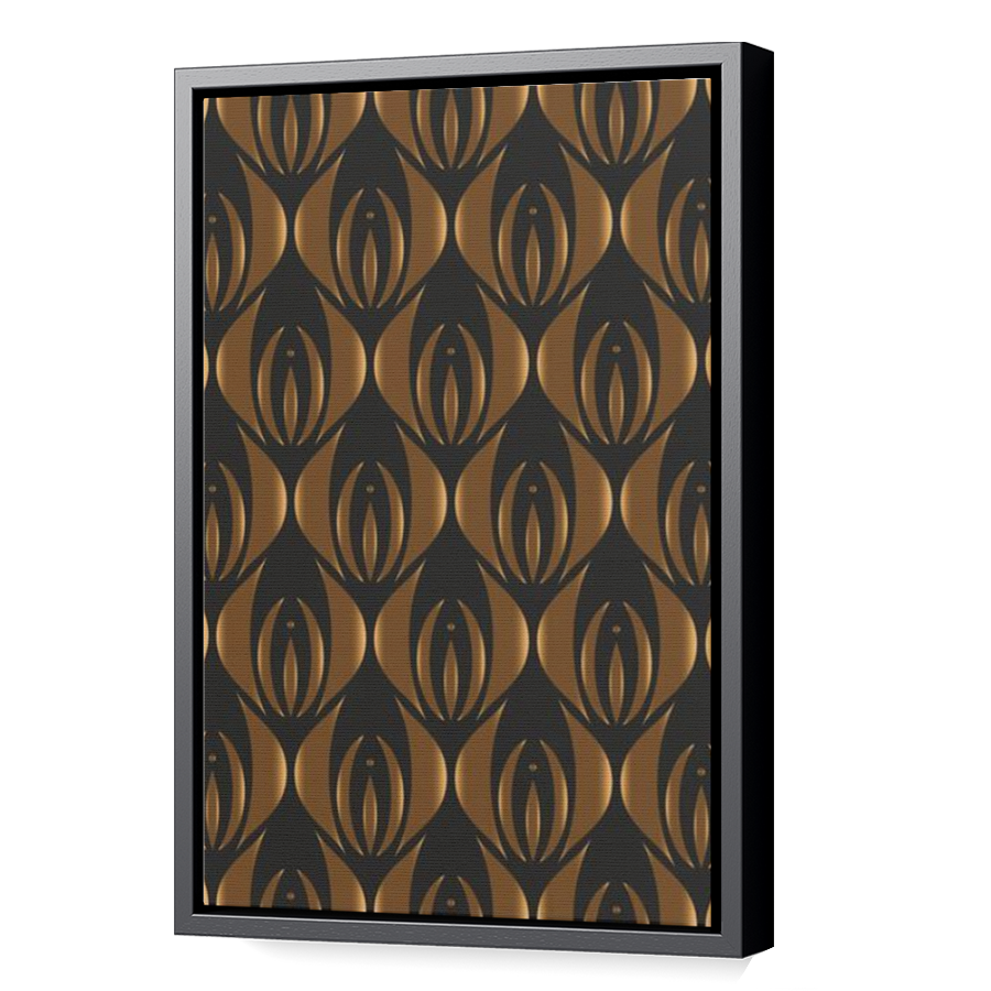 Thumbnail for Canvas - Black Floating Frame