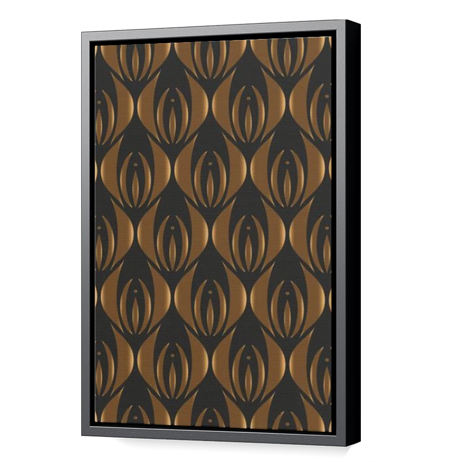 Thumbnail for Canvas - Black Floating Frame