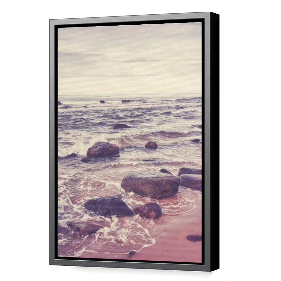 Thumbnail for Canvas - Black Floating Frame