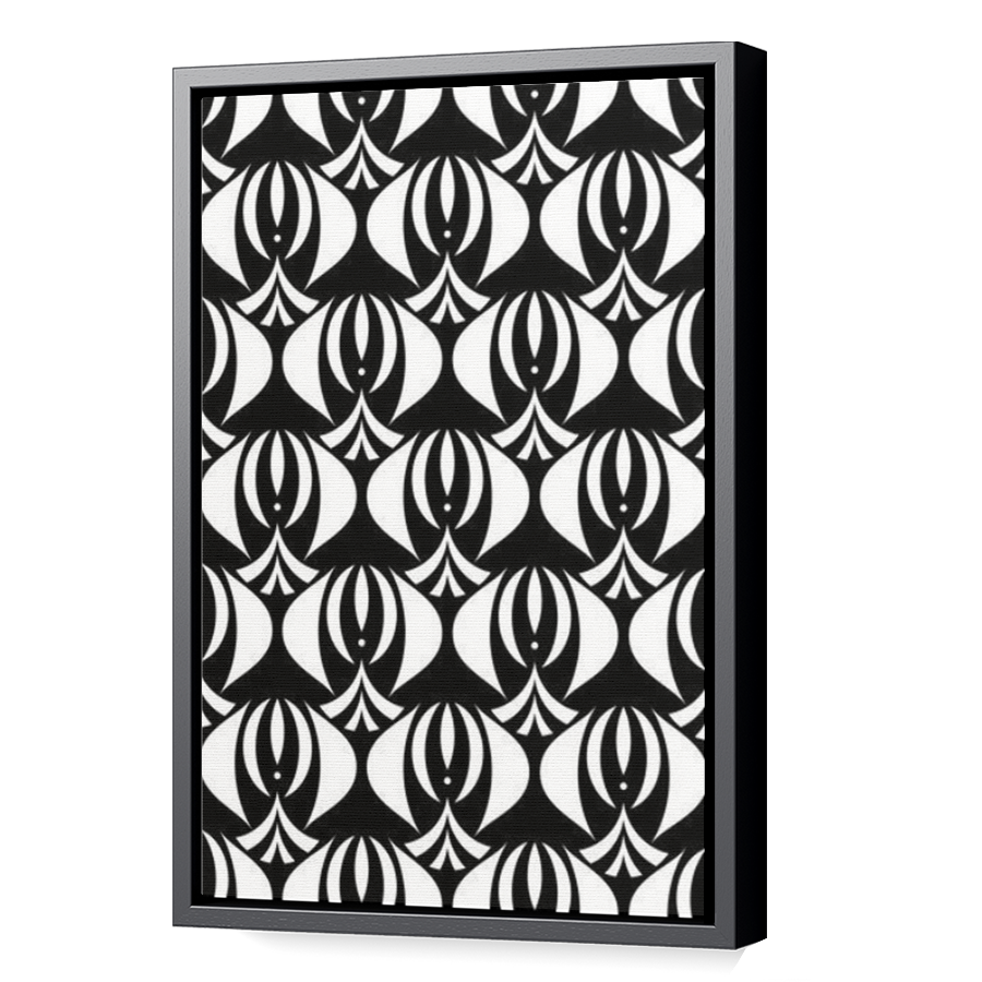 Thumbnail for Canvas - Black Floating Frame