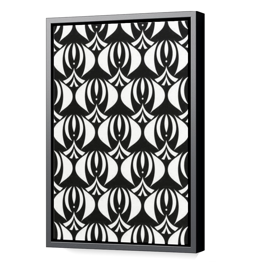 Thumbnail for Canvas - Black Floating Frame