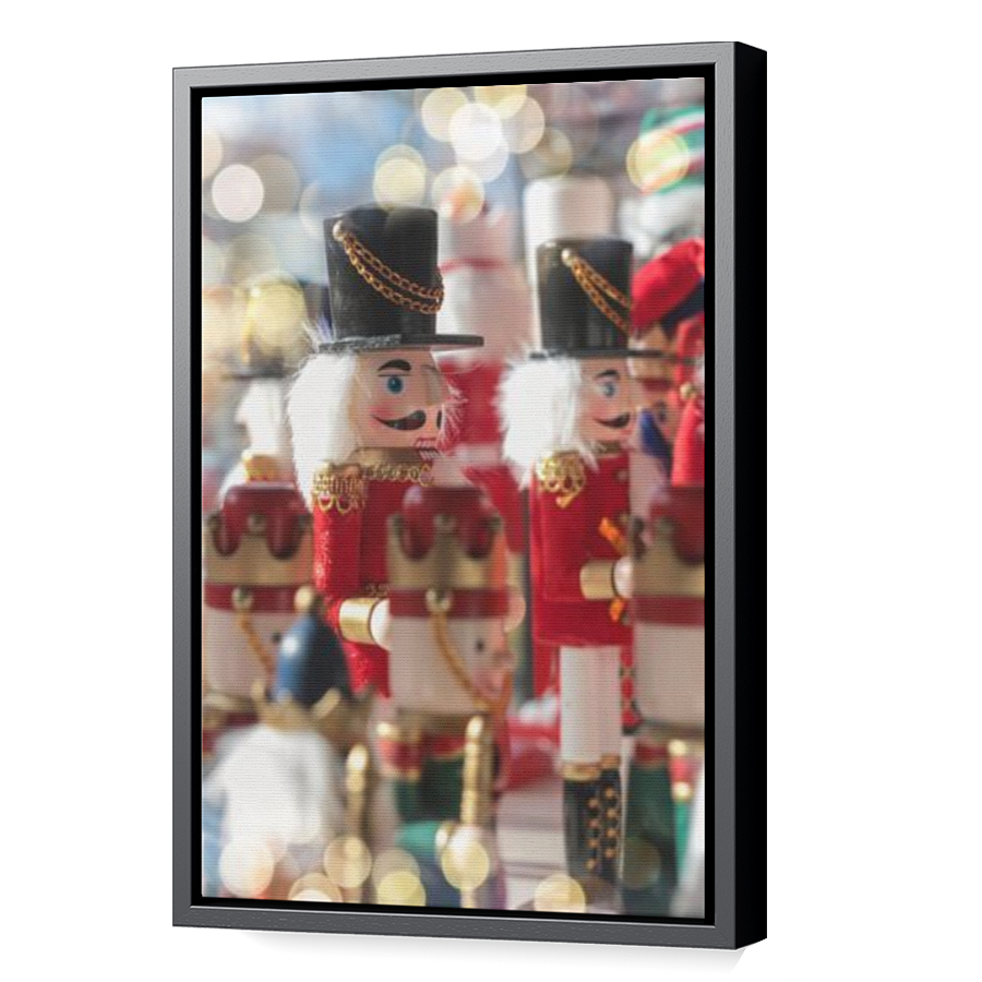 Thumbnail for Canvas - Black Floating Frame