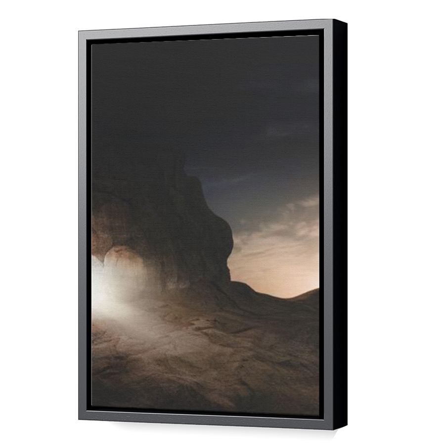 Thumbnail for Canvas - Black Floating Frame