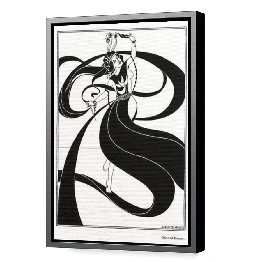 Thumbnail for Canvas - Black Floating Frame