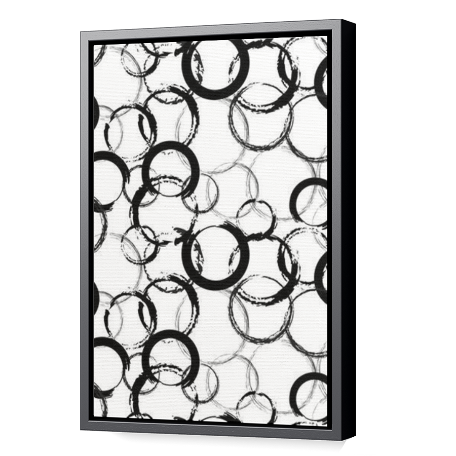 Thumbnail for Canvas - Black Floating Frame