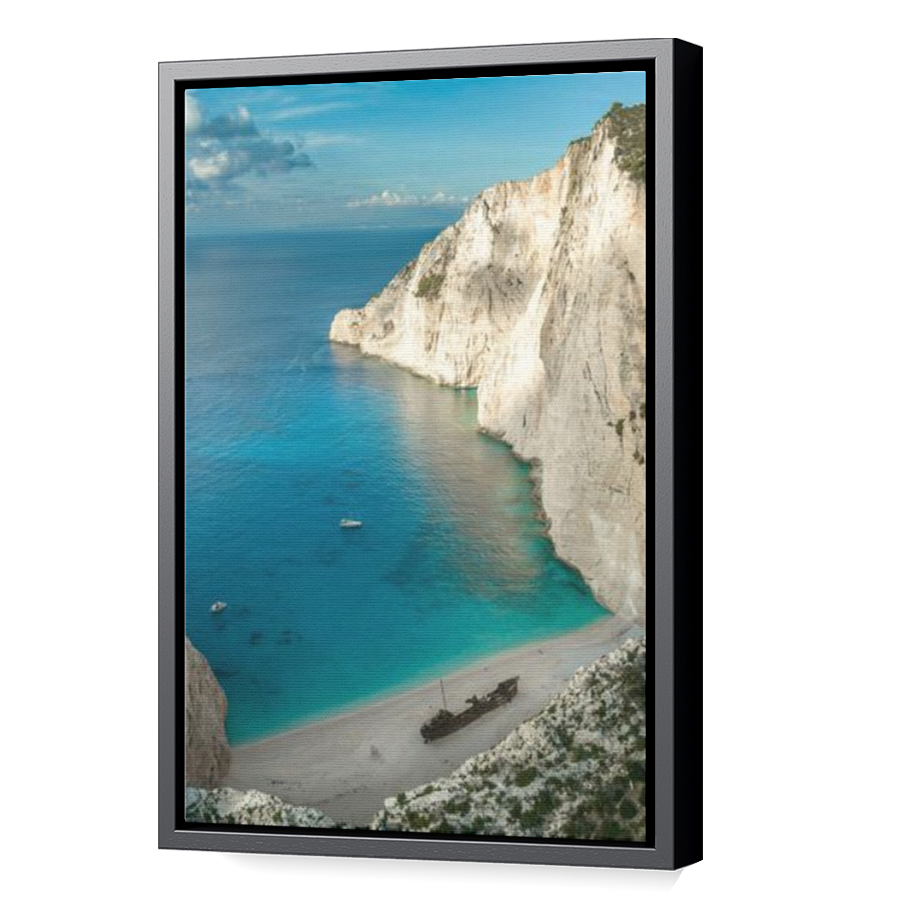 Thumbnail for Canvas - Black Floating Frame