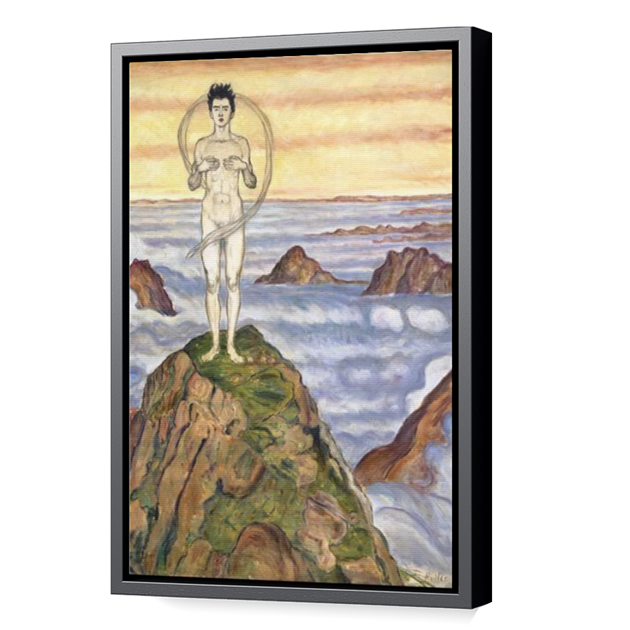 Thumbnail for Canvas - Black Floating Frame