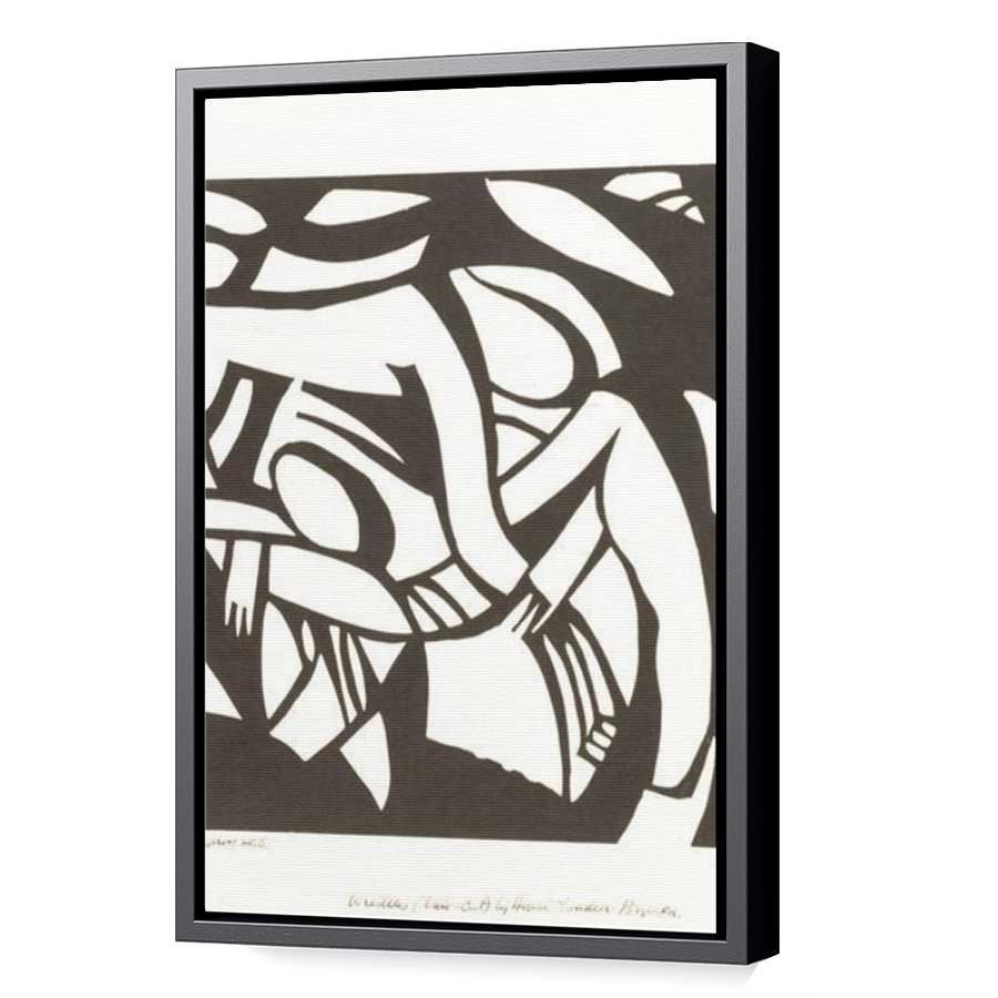 Thumbnail for Canvas - Black Floating Frame