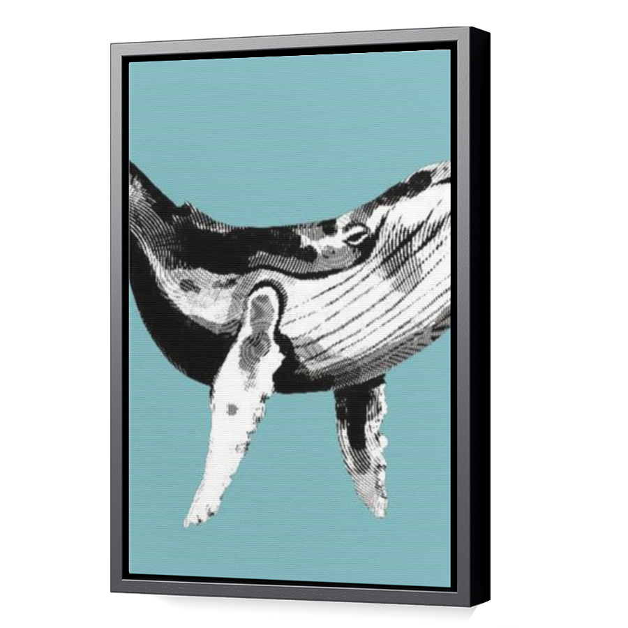 Thumbnail for Canvas - Black Floating Frame