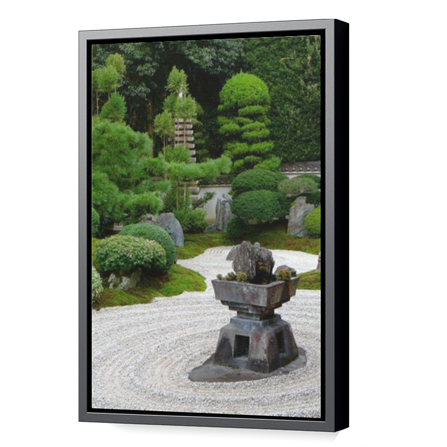 Thumbnail for Canvas - Black Floating Frame