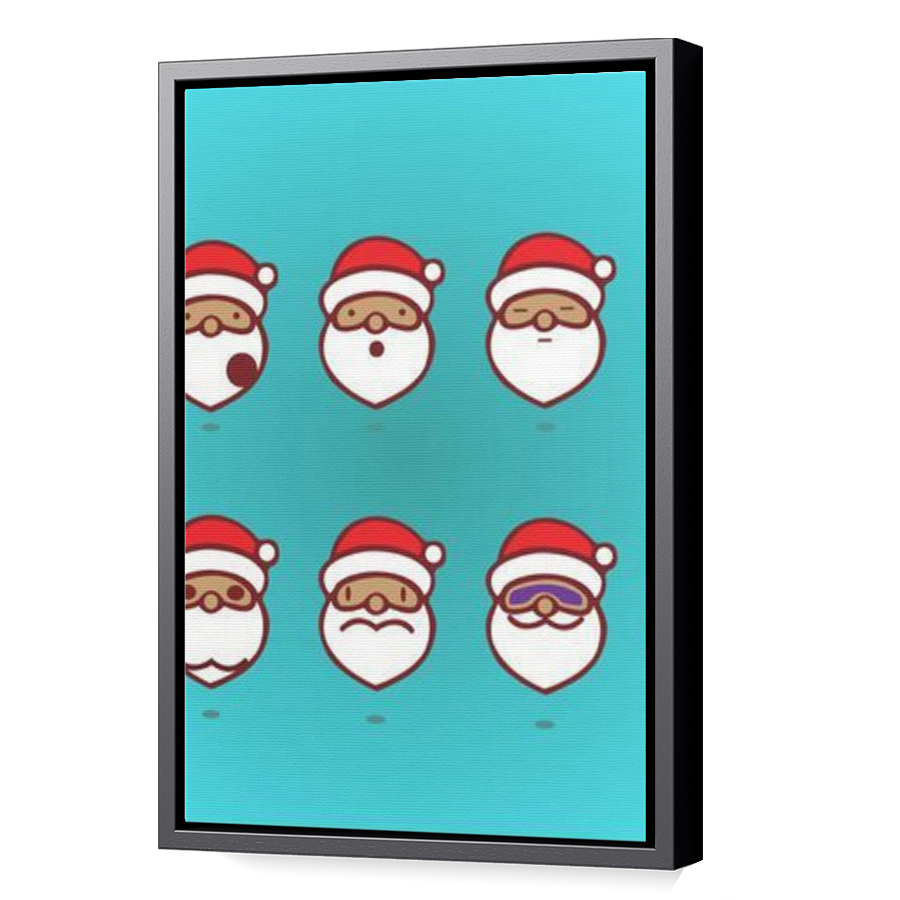 Thumbnail for Canvas - Black Floating Frame