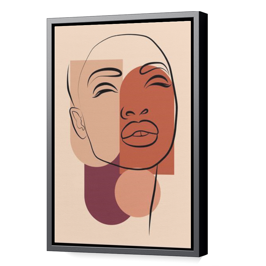 Thumbnail for Canvas - Black Floating Frame
