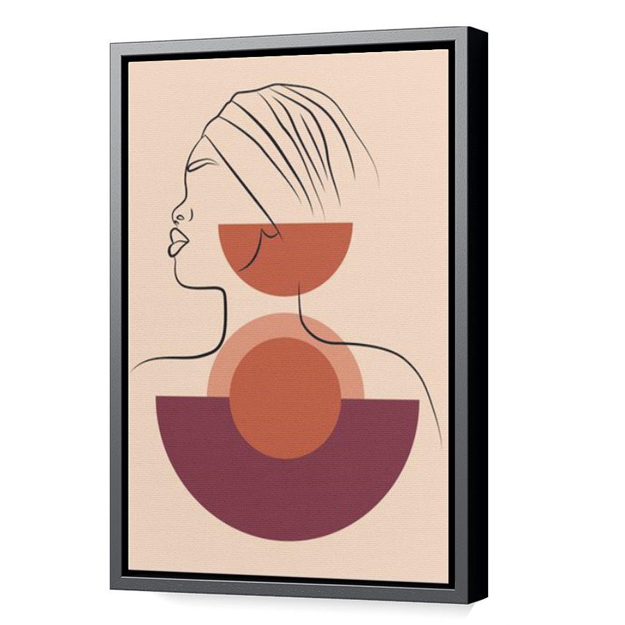 Thumbnail for Canvas - Black Floating Frame