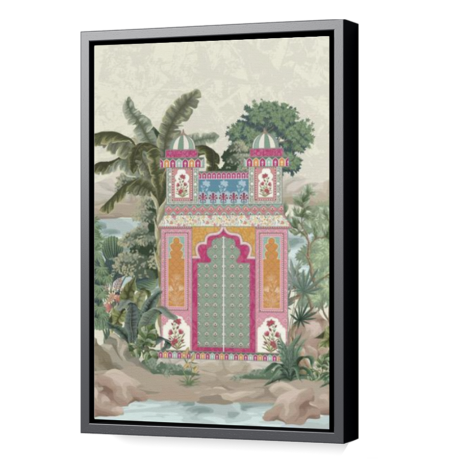 Thumbnail for Canvas - Black Floating Frame