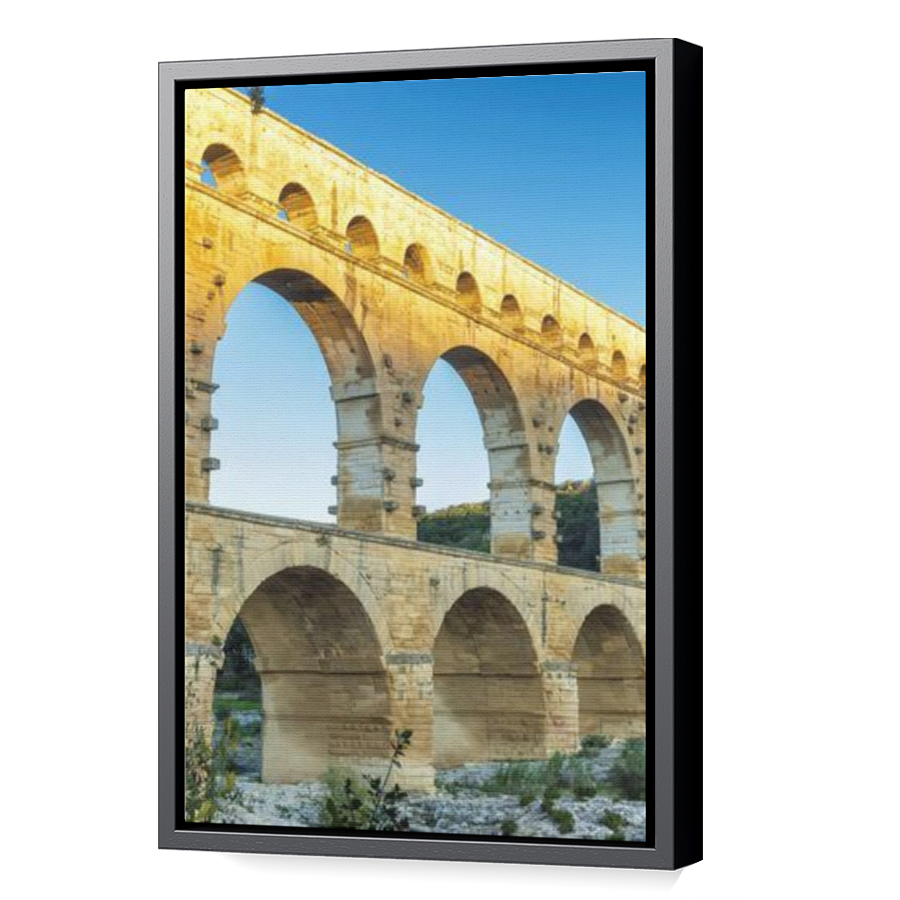 Thumbnail for Canvas - Black Floating Frame