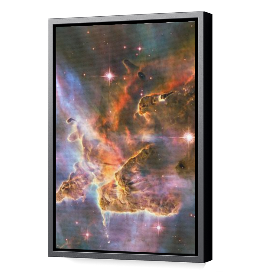 Thumbnail for Canvas - Black Floating Frame