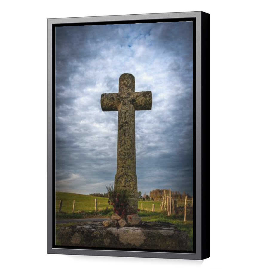 Thumbnail for Canvas - Black Floating Frame