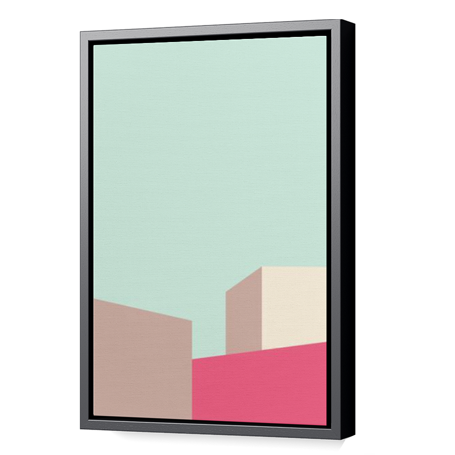 Thumbnail for Canvas - Black Floating Frame