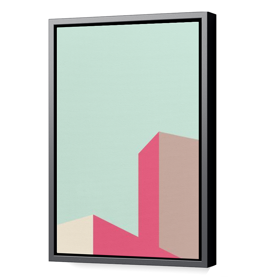 Thumbnail for Canvas - Black Floating Frame